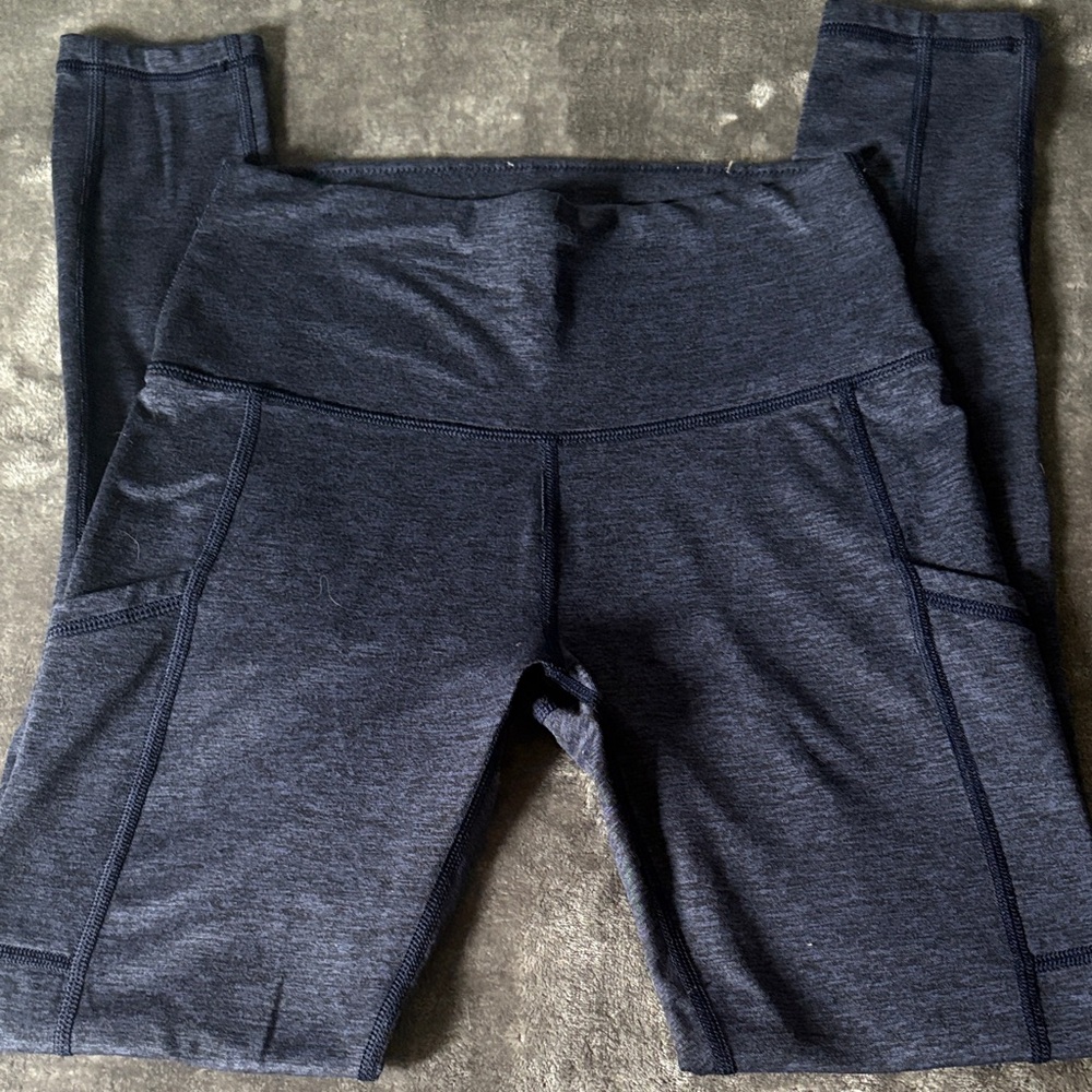 Aerie Navy Chill Play Move Leggings